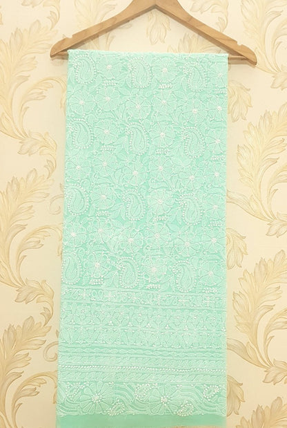 Chikankari Cotton Kurta ( Unstitched )