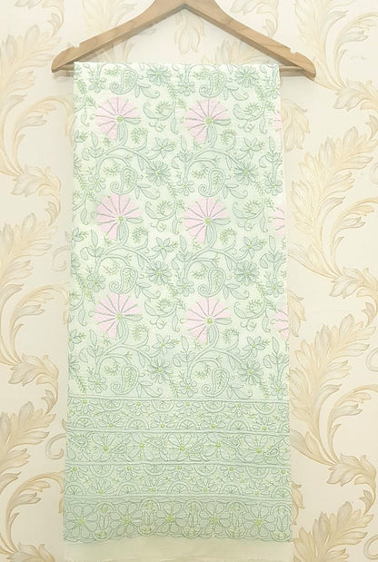 Chikankari Cotton Kurta ( Applique Work )
