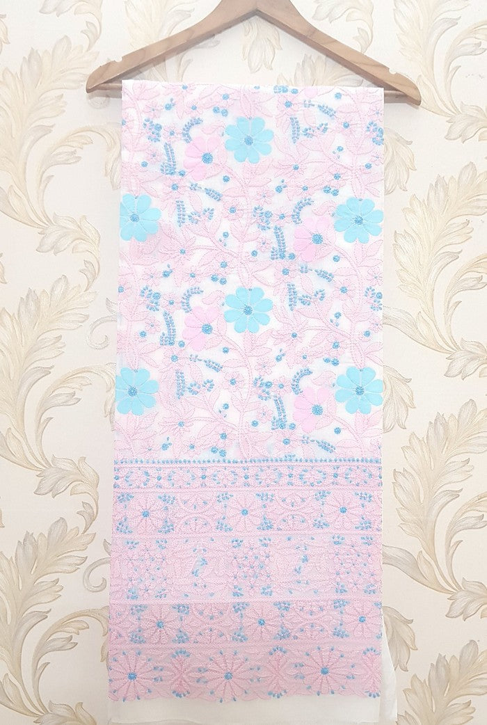Chikankari Cotton Kurta ( Applique Work )