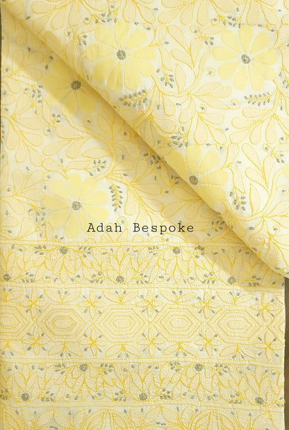 Chikankari Cotton Kurta ( Applique Work )