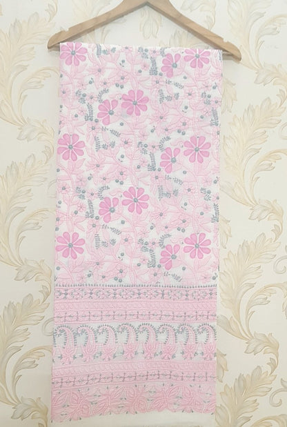 Chikankari Cotton Kurta ( Applique Work )