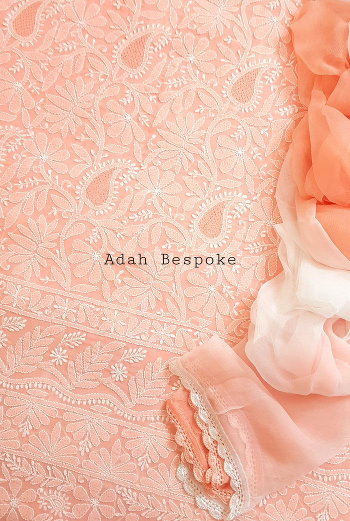 Chikankari Cotton Full Suit ( Jaali )