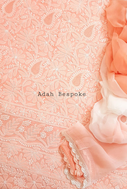 Chikankari Cotton Full Suit ( Jaali )