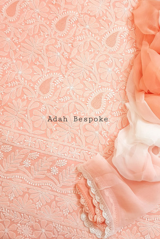 Chikankari Cotton Full Suit ( Jaali )