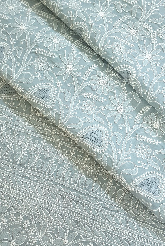 Chikankari Cotton Full Suit ( Jaali )