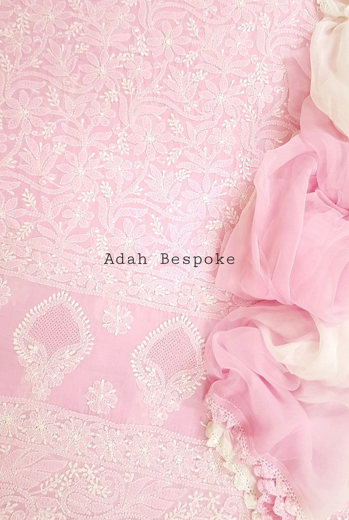 Chikankari Cotton Full Suit ( Jaali )