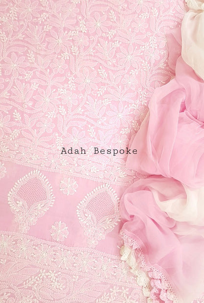 Chikankari Cotton Full Suit ( Jaali )
