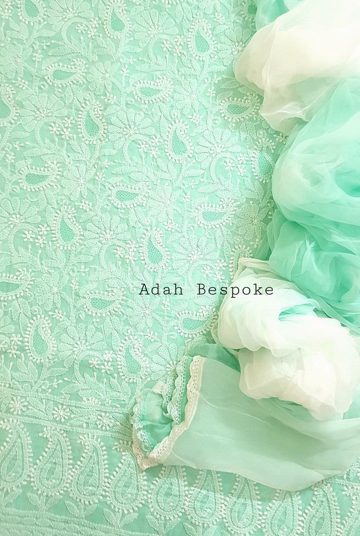 Chikankari Cotton Full Suit ( Jaali )