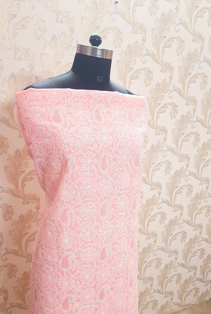 Chikankari Cotton Full Suit ( Jaali )