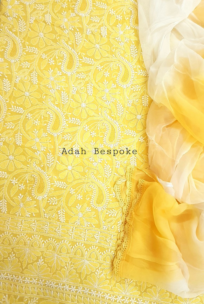 Chikankari Cotton Full Suit ( Jaali )