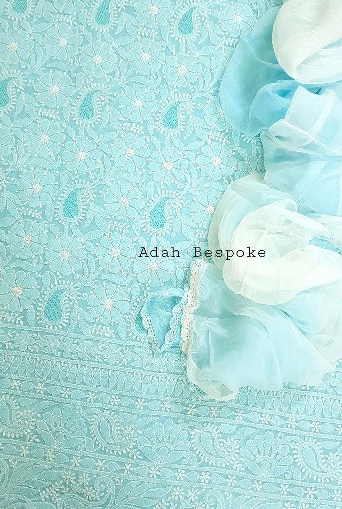 Chikankari Cotton Full Suit ( Jaali )