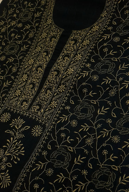 Chikankari Mul Chanderi Suit