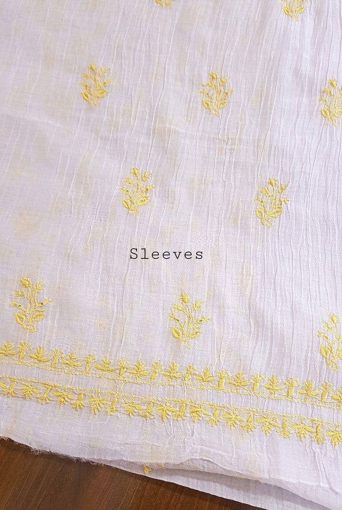 Chikankari Mul Chanderi Suit