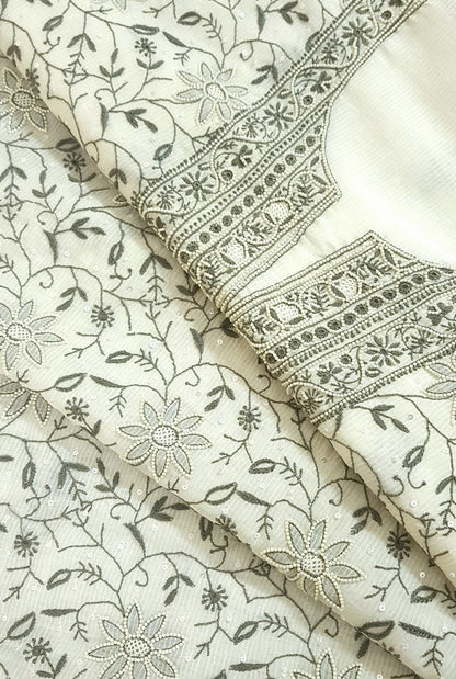 Premium Maheshwari Cotton Set ( Pearl Work )