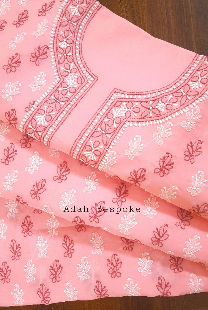 Chikankari Cotton Suit ( 3 Piece )