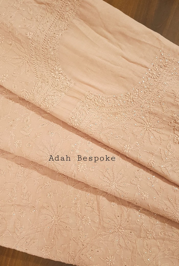 Chikankari Mulmul Full Suit ( 3 Piece )