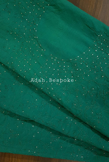 Chikankari Mulmul Full Suit ( 3 Piece )