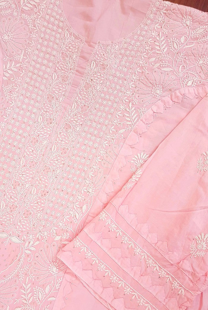 Chikankari Mulmul Set ( Do Taar )