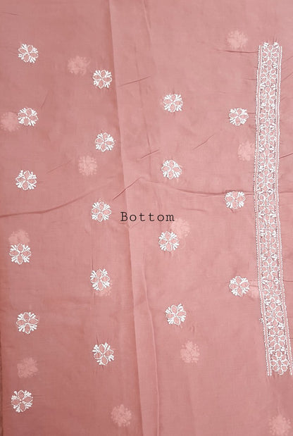 Chikankari Cotton Suit ( 3 Piece )