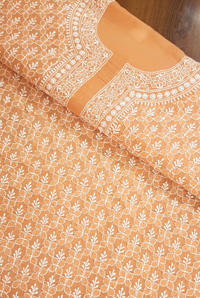 Chikankari Cotton Suit ( 3 Piece )