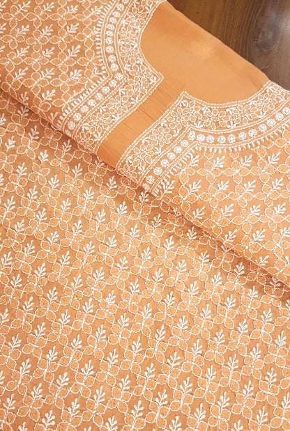 Chikankari Cotton Suit ( 3 Piece )
