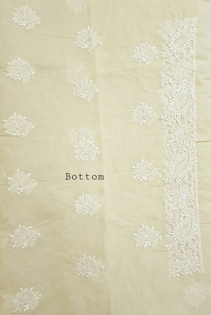 Chikankari Cotton Suit ( 3 Piece )