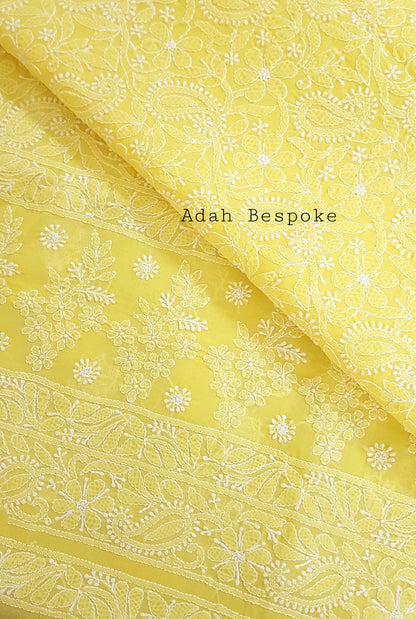 Chikankari Cotton Suit ( 3 Piece )