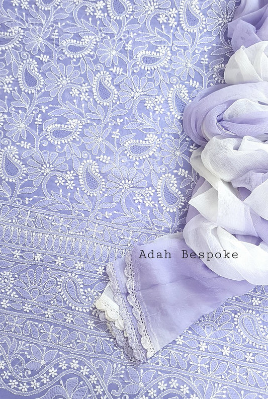Chikankari Cotton Full Suit ( Jaali )