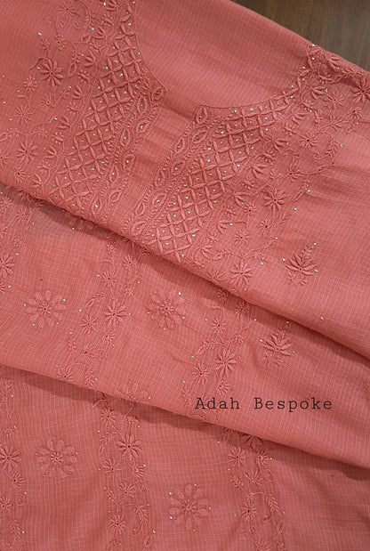 Chikankari Kota Suit