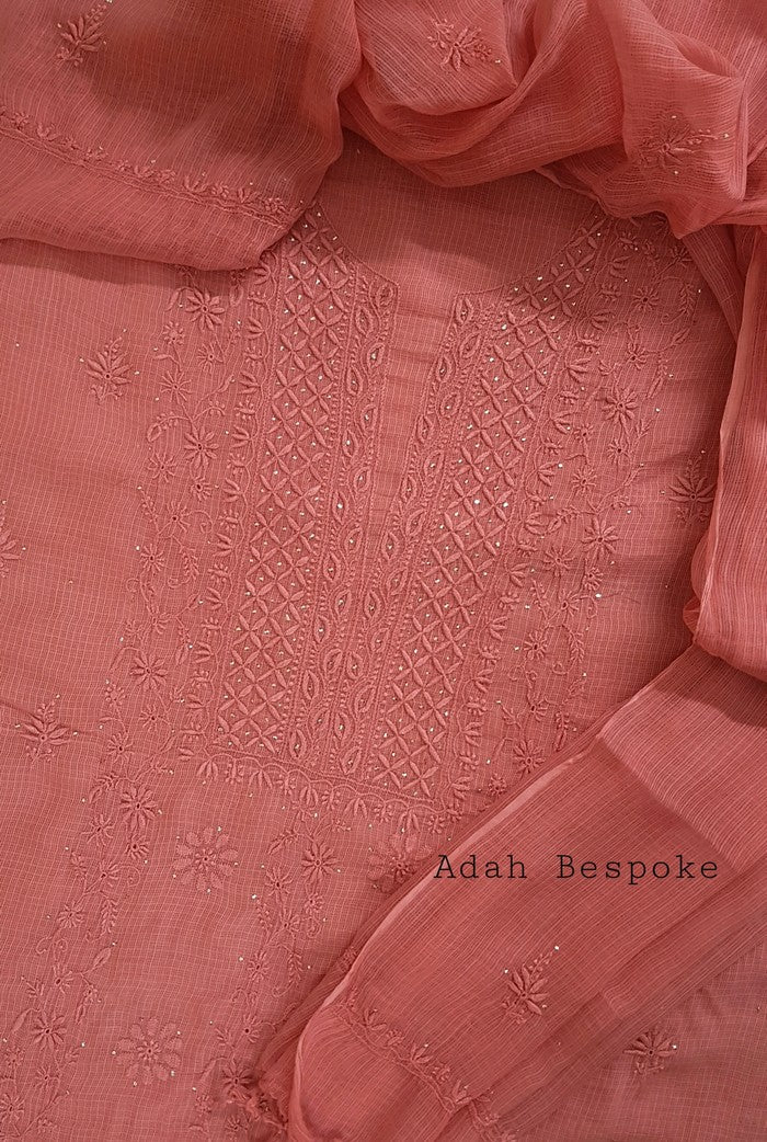 Chikankari Kota Suit