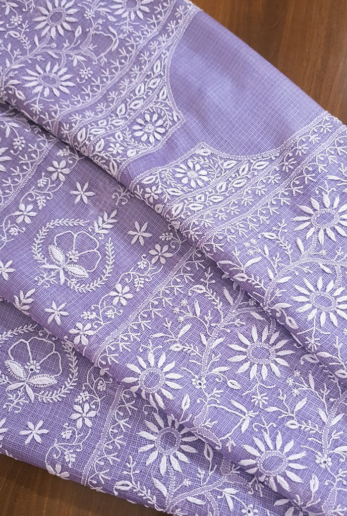 Chikankari Kota Suit ( Do Taar )
