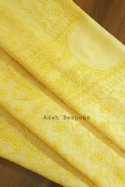 Chikankari Kota Suit ( Do Taar )