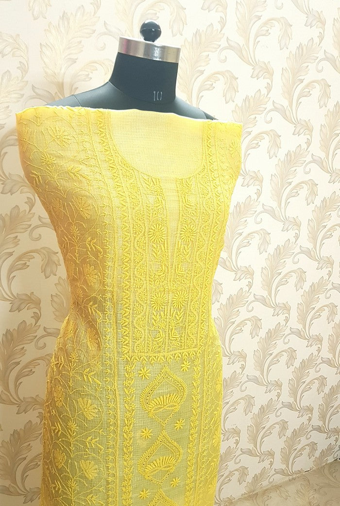 Chikankari Kota Suit ( Do Taar )