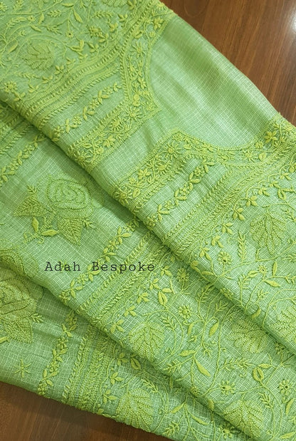 Chikankari Kota Suit ( Do Taar )