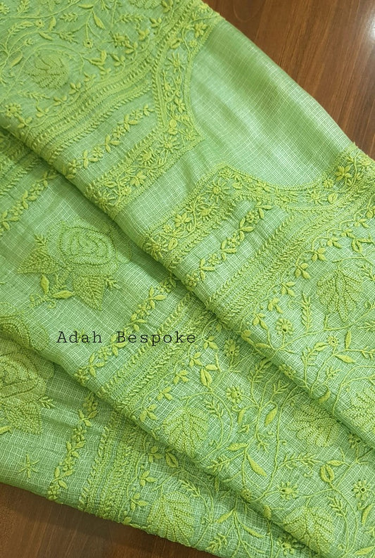Chikankari Kota Suit ( Do Taar )