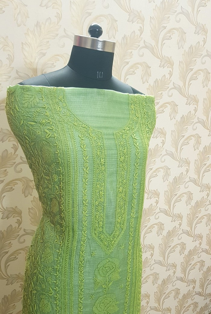 Chikankari Kota Suit ( Do Taar )