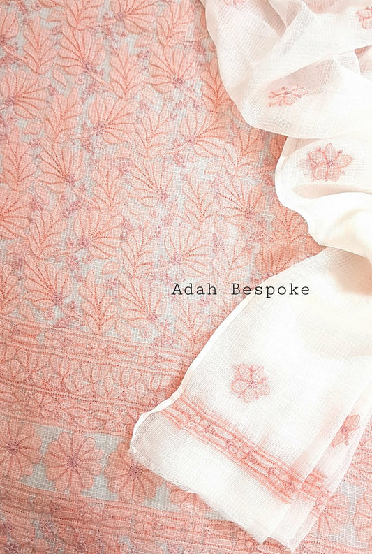 Chikankari Kota Cotton Suit ( 2 Piece )