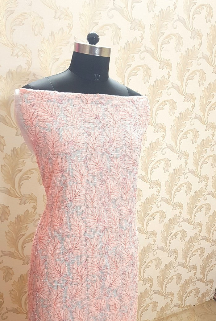 Chikankari Kota Cotton Suit ( 2 Piece )