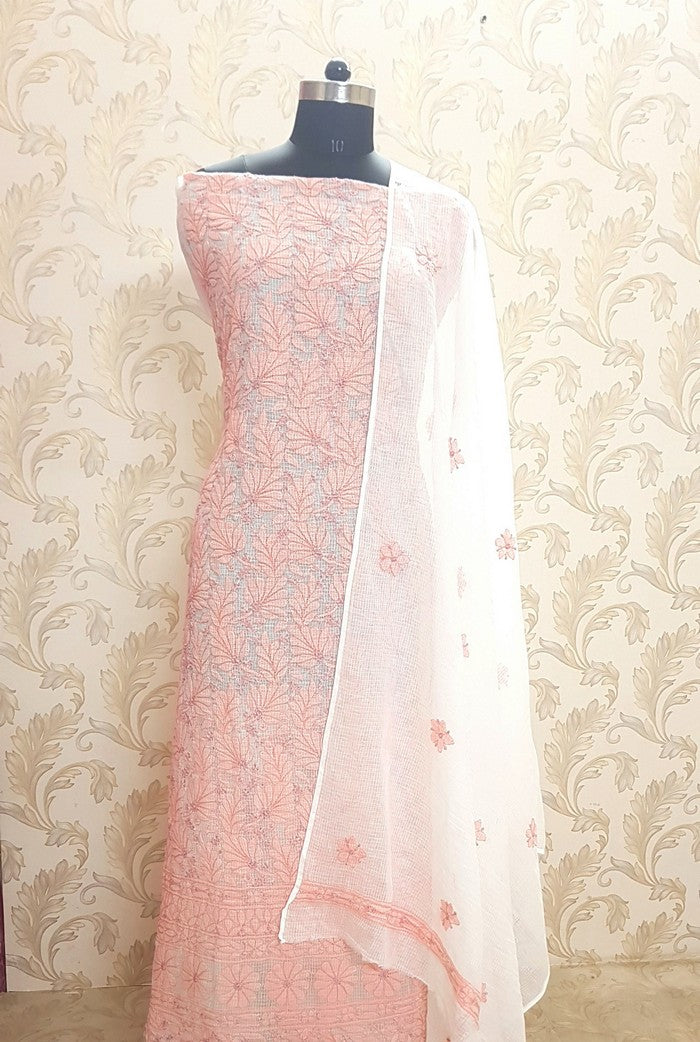 Chikankari Kota Cotton Suit ( 2 Piece )