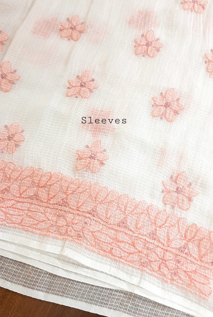 Chikankari Kota Cotton Suit ( 2 Piece )
