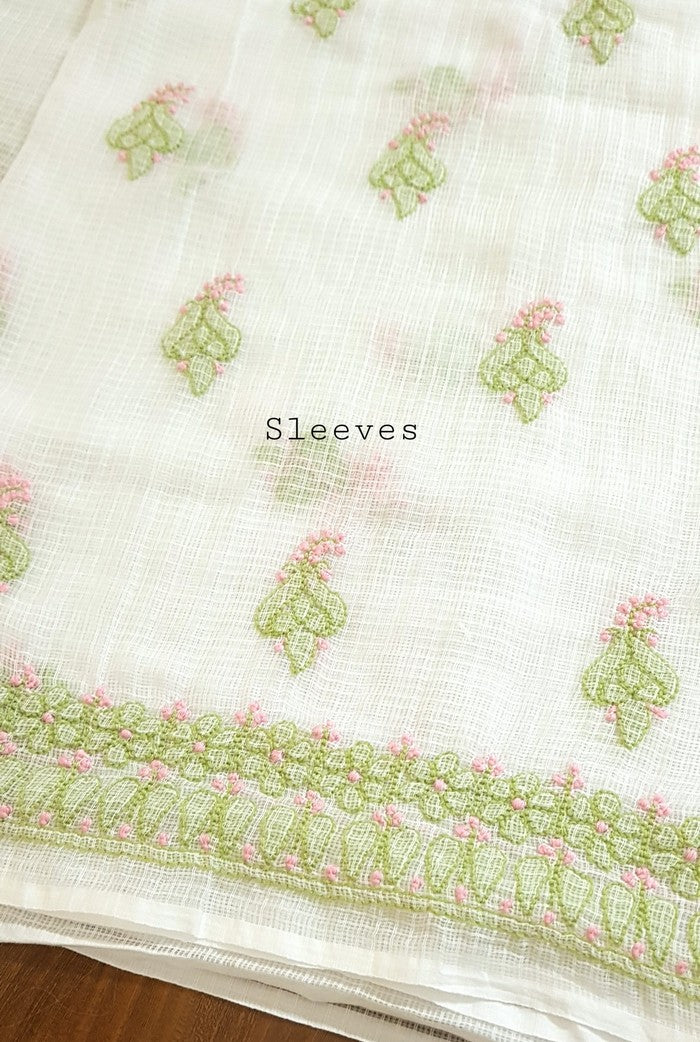 Chikankari Kota Cotton Suit ( 2 Piece )
