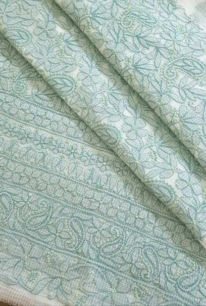 Chikankari Kota Cotton Suit ( 2 Piece )