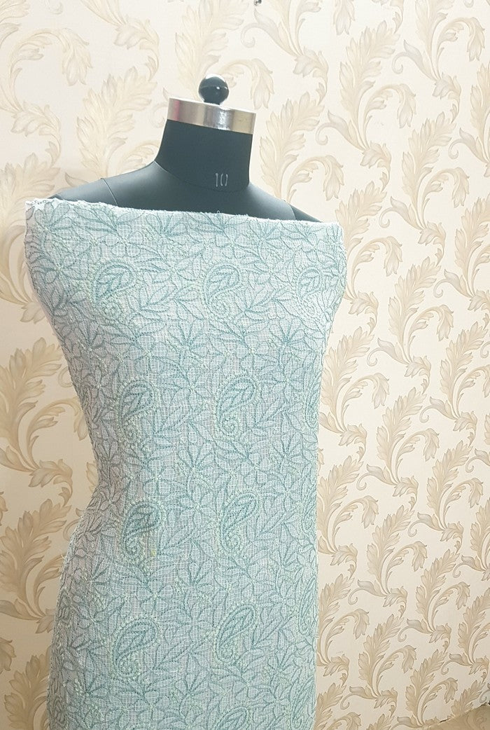 Chikankari Kota Cotton Suit ( 2 Piece )
