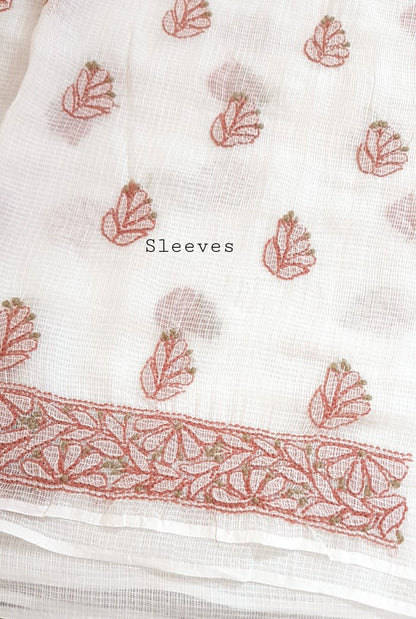 Chikankari Kota Cotton Suit ( 2 Piece )
