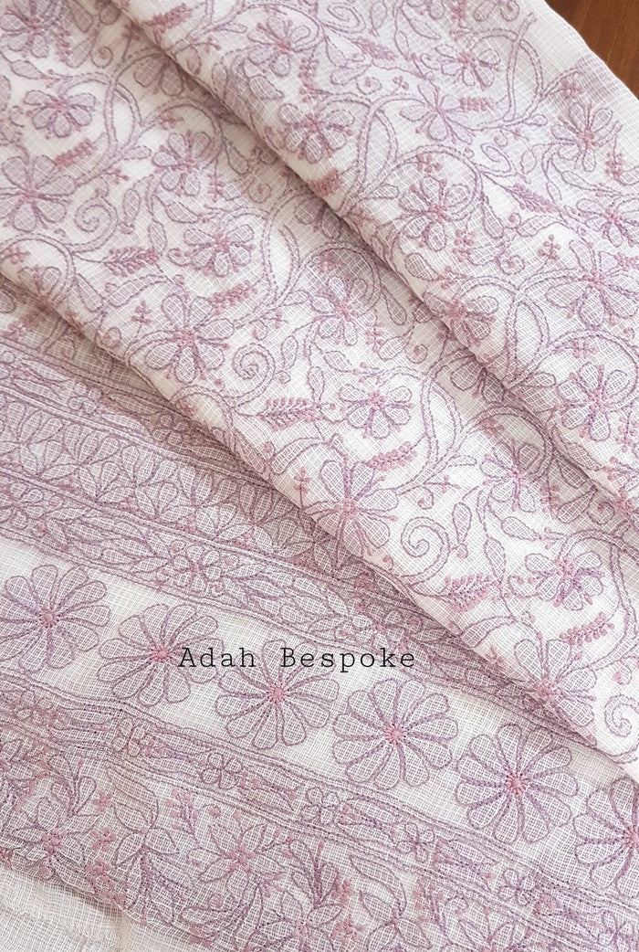 Chikankari Kota Cotton Suit ( 2 Piece )