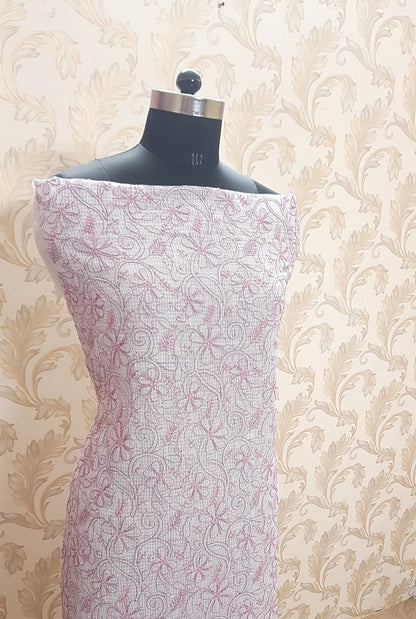 Chikankari Kota Cotton Suit ( 2 Piece )