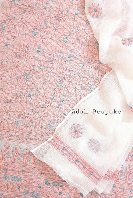 Chikankari Kota Cotton Suit ( 2 Piece )
