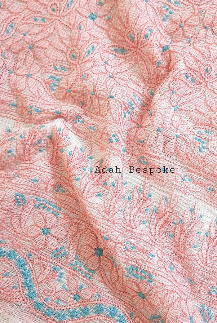 Chikankari Kota Cotton Suit ( 2 Piece )