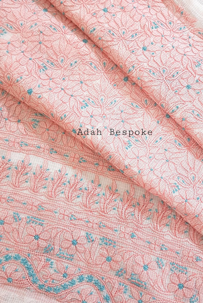 Chikankari Kota Cotton Suit ( 2 Piece )