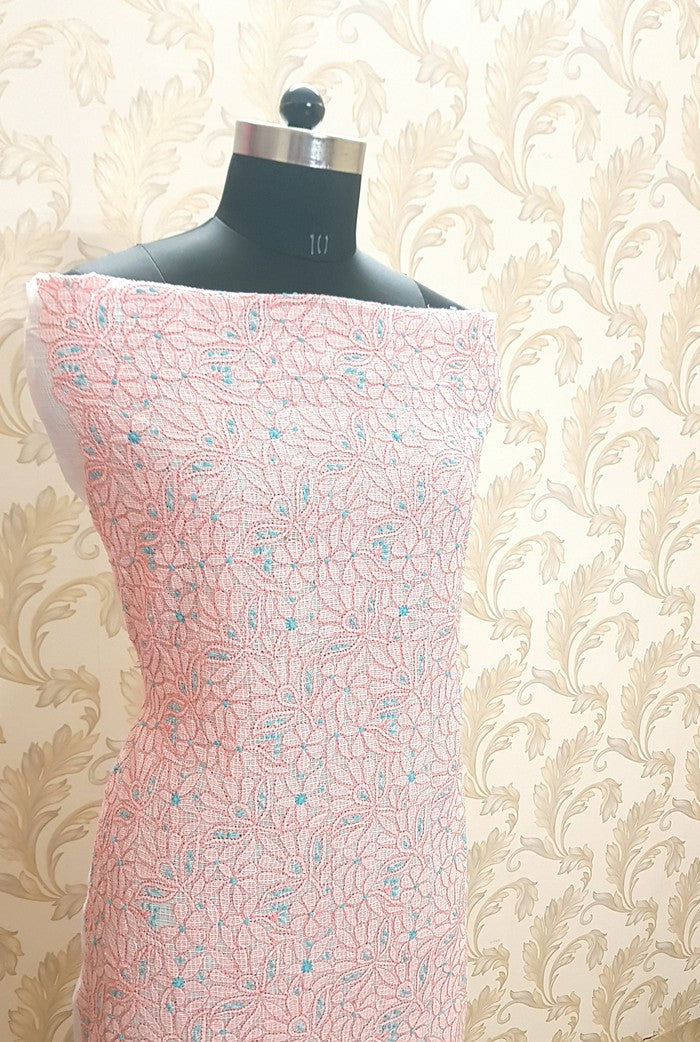 Chikankari Kota Cotton Suit ( 2 Piece )